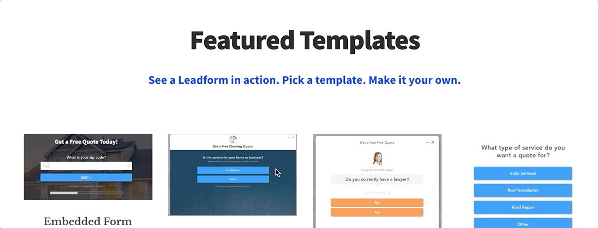 multi-step form templates